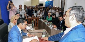 Juan Domingo Cabrera el nuevo presidente del Concejo Deliberante de San Luis\u002E