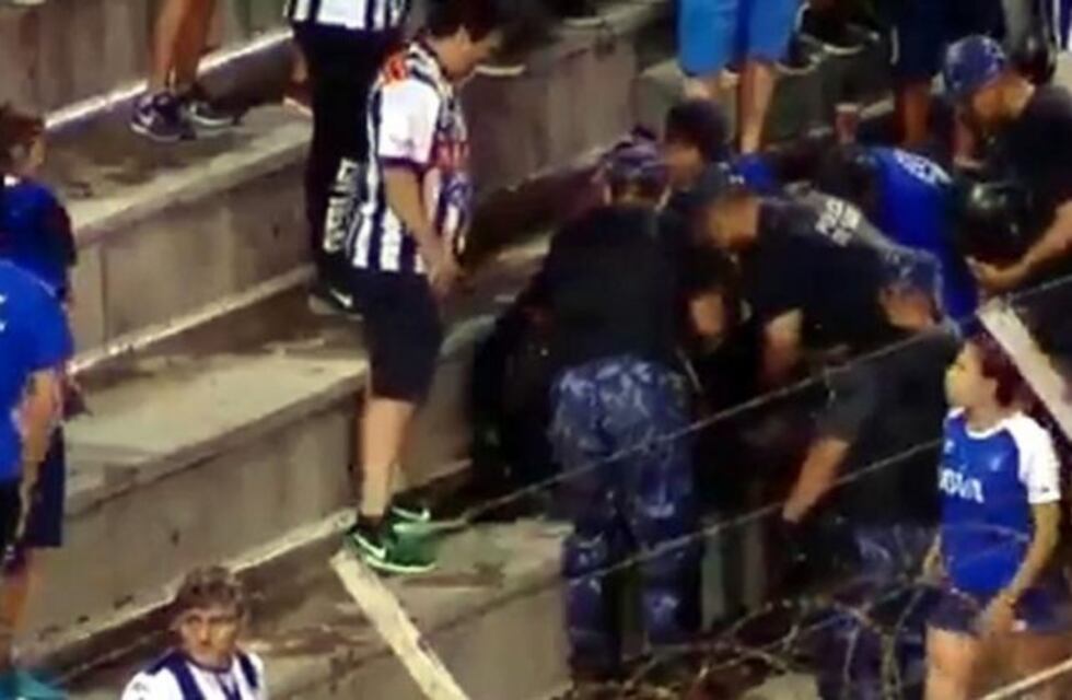 Un hincha de Talleres se descompuso al final del partido