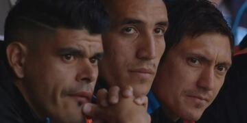 Ricardo Centurión (centro) y sus polémicos tuits contra el periodista Martín Arévalo\u002E