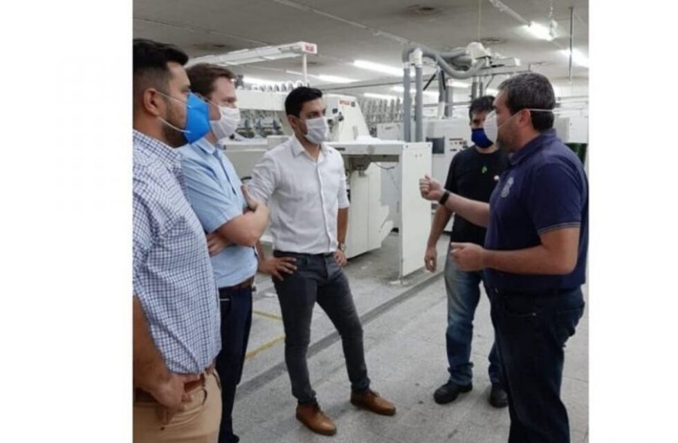 Presentaron el protocolo sanitario industrial