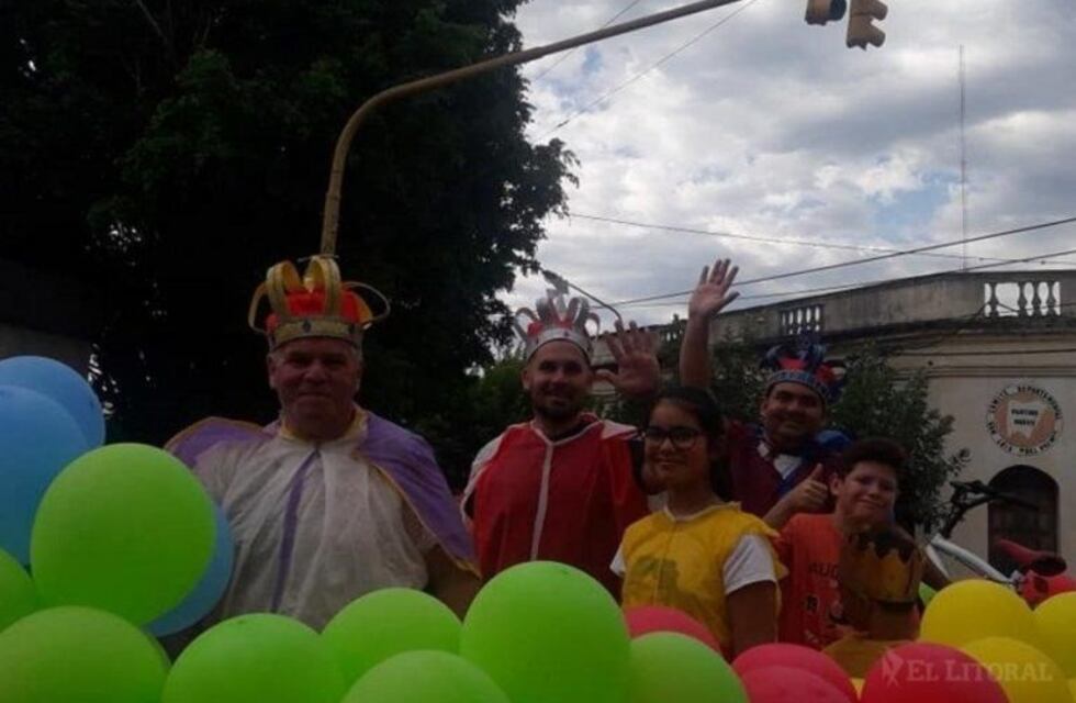 Los Reyes Magos llegaron en autobomba