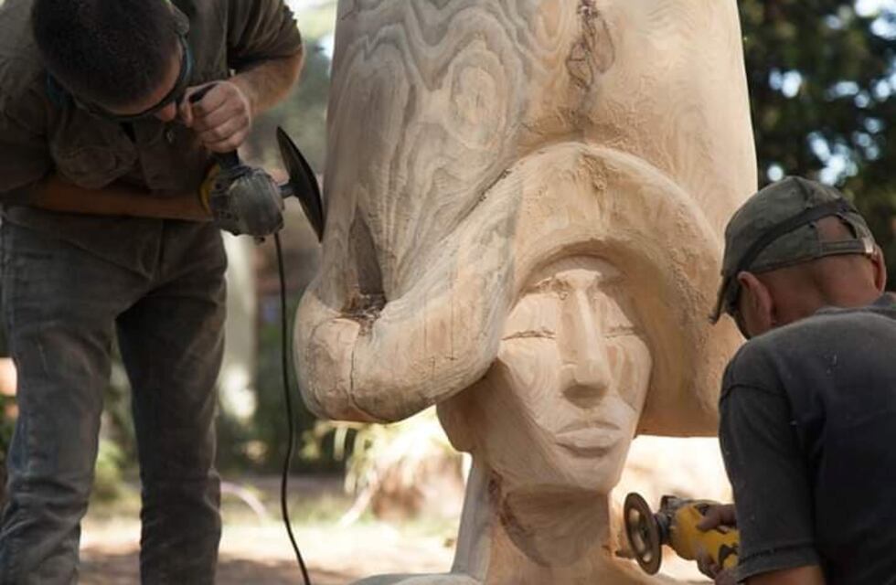 Pehuen Co: Encuentro de escultores