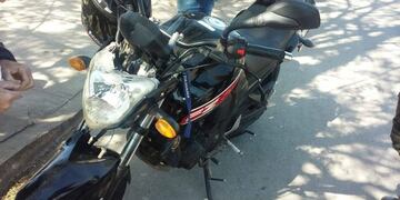 Alta Gracia: accidente de tránsito entre una moto y una bici