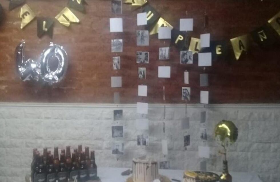 Desbarataron una fiesta de cumpleaños con 60 invitados en Santa Fe