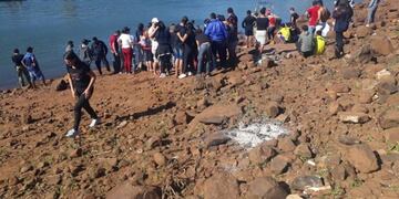 Hallaron el cuerpo del tercer desaparecido en el Paraná