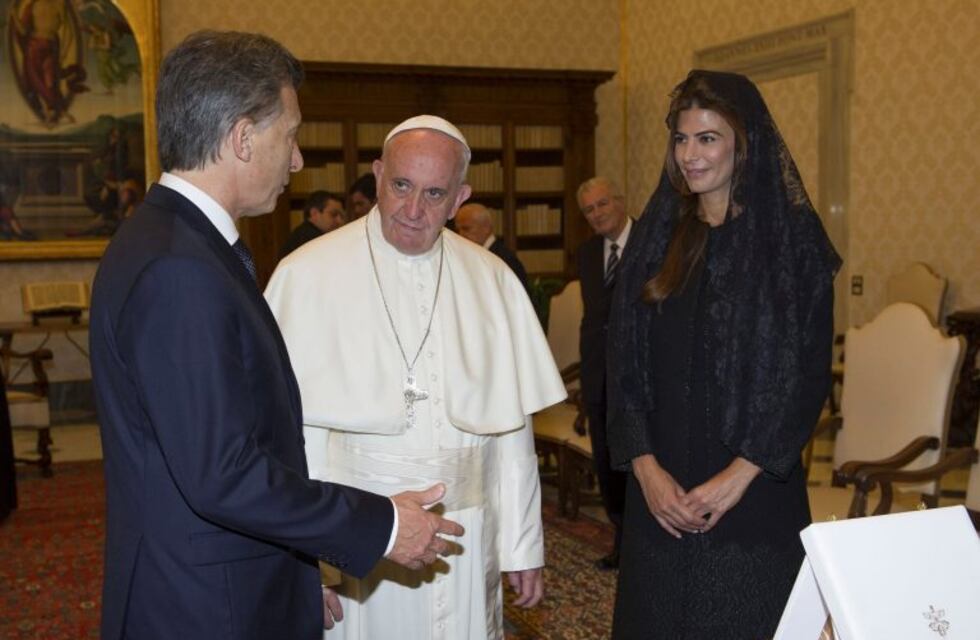 La escultura que le regaló Mauricio Macri al papa Francisco
