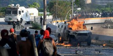 Ascienden a cuatro los muertos durante las protestas en Venezuela\u002E (AFP)