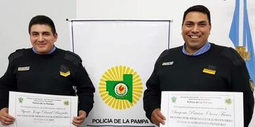 Policías ascendidos (Facebook)