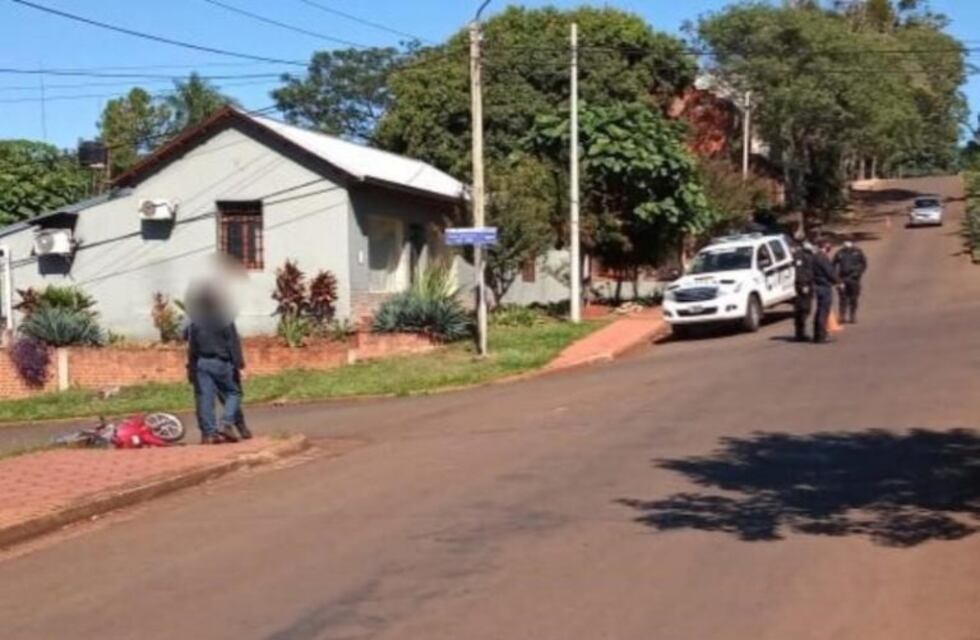 Un motociclista de 79 años murió tras chocar con un auto en Alem