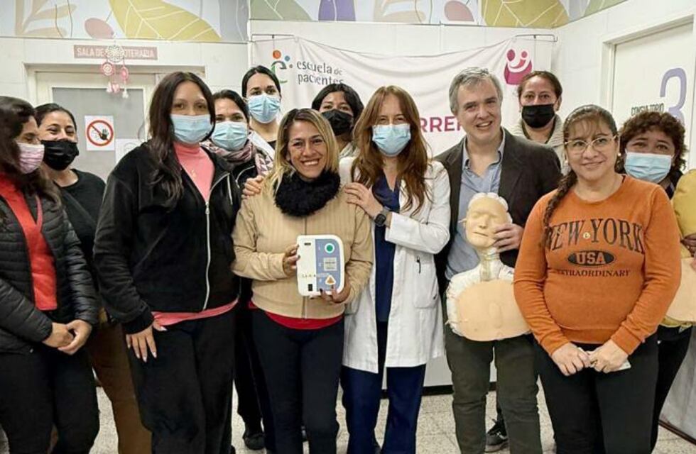 Capacitación con pulso solidario: RCP para pacientes oncológicas del Instituto Maternidad