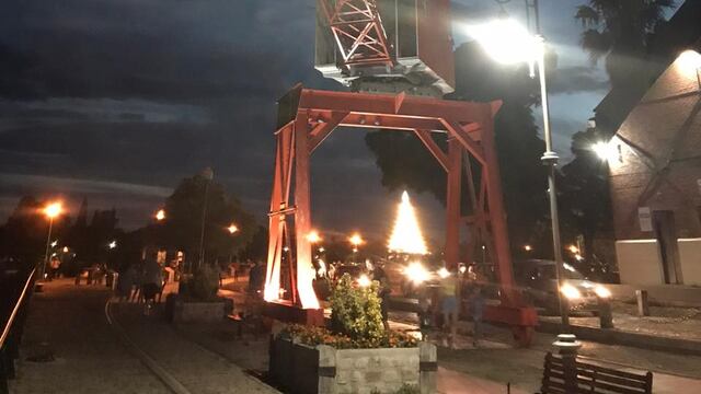 Grúa Puerto de Gualeguaychú