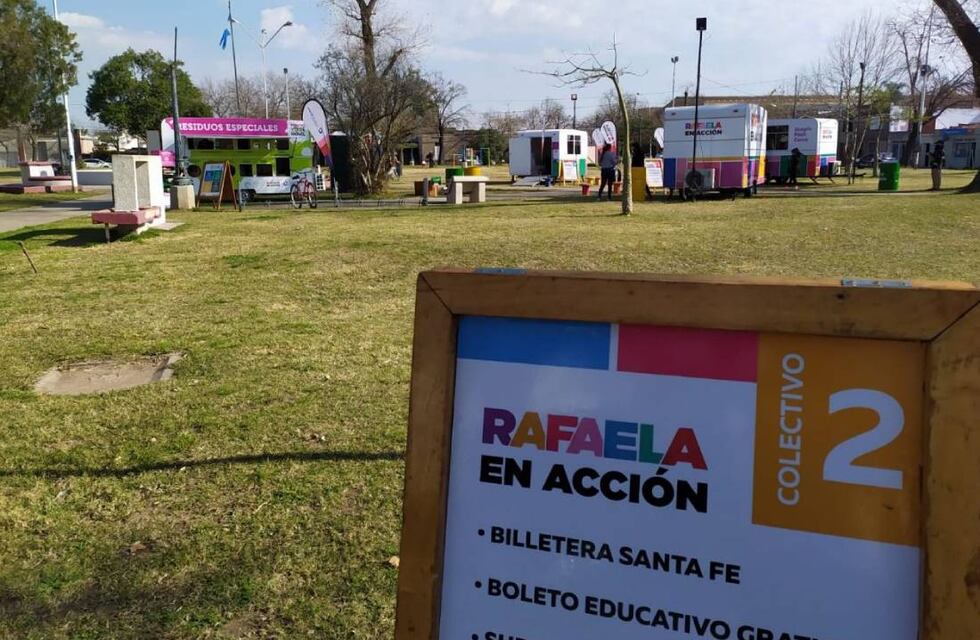 Rafaela en Acción llega a la Plaza de la Democracia
