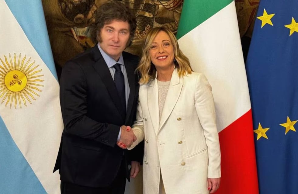 Javier Milei cenó con Giorgia Meloni en Olivos y hoy tendrán una reunión en Casa Rosada