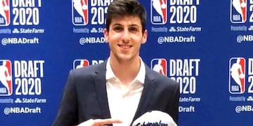 Bolmaro había sido elegido por esa franquicia en el draft de 2020. (Foto: Prensa NBA).