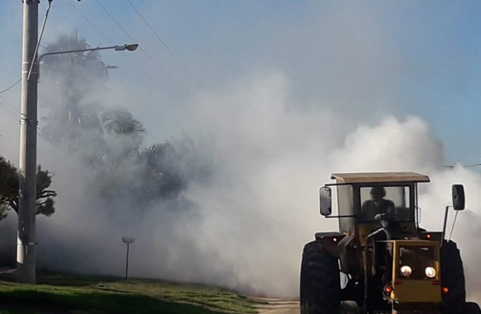 El Municipio de Arroyito sigue fumigando contra el dengue