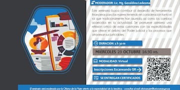 Organiza la Oficina de la Mujer de la Corte Suprema de Justicia de Tucumán