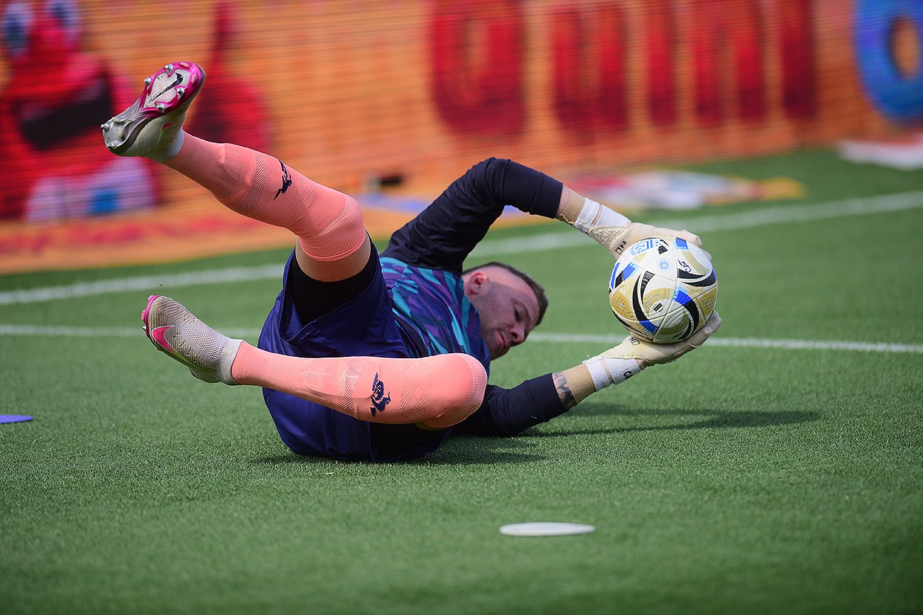 Guido Herrera arquero del club Atlético Talleres. (José Gabriel Hernández / La Voz)