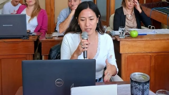 La concejal Paula Bermejo cuestionó dichos de Santiago Maidana.