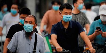 Actualidad. China parece haber dejado atrás el coronavirus. Los últimos casos, que no llegan a 20 en un día, fueron importados. (AP)
