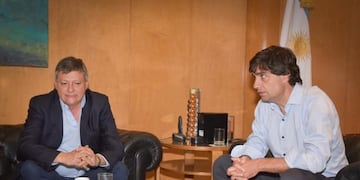 Peppo formalizó ante el gobierno nacional el reclamo por la devolución de fondos coparticipables\u002E (Web)\u002E