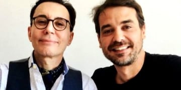 Marcelo Polino y Peter Alfonso, dos de las figuras fuertes de la obra \