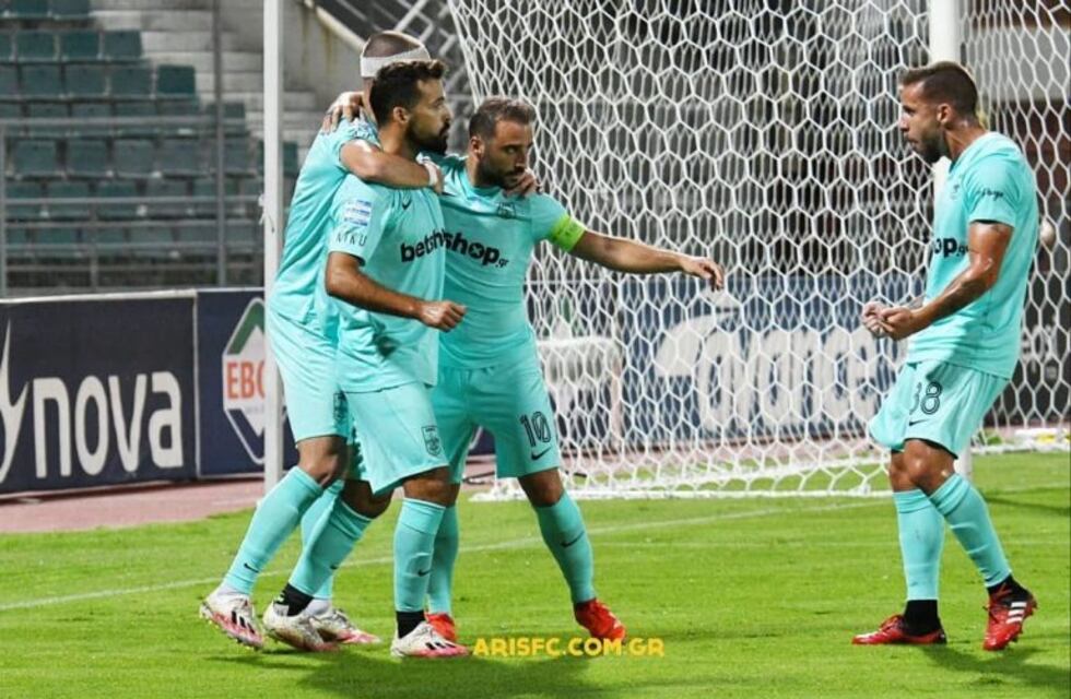 Segundo triunfo de Daniel Mancini y el Aris Salónica de Grecia