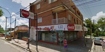 El mercado Full Market que fue víctima de un robo este jueves\u002E Los delincuentes huyeron con mercadería y no fueron atrapados aún\u002E (Google maps)