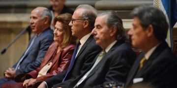 Los jueces de la Corte Suprema Lorenzetti, Highton, Rosenkrantz, Maqueda y Rosatti\u002E