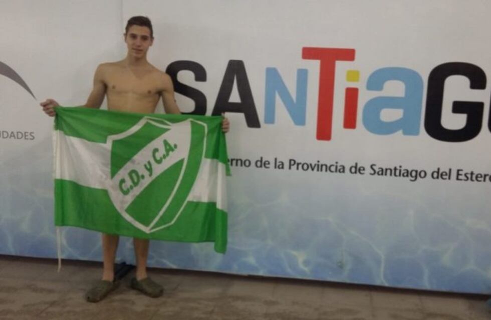 Benjamín Ghione es finalista en los 100 metros espalda