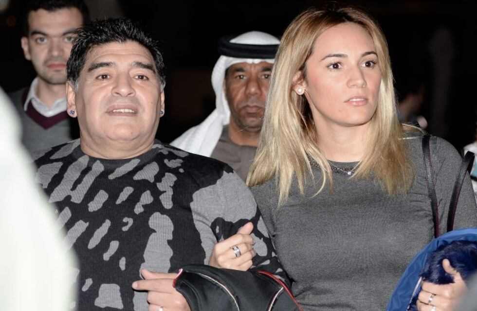 La cena romántica de Diego Maradona con Rocío Oliva en Dubai
