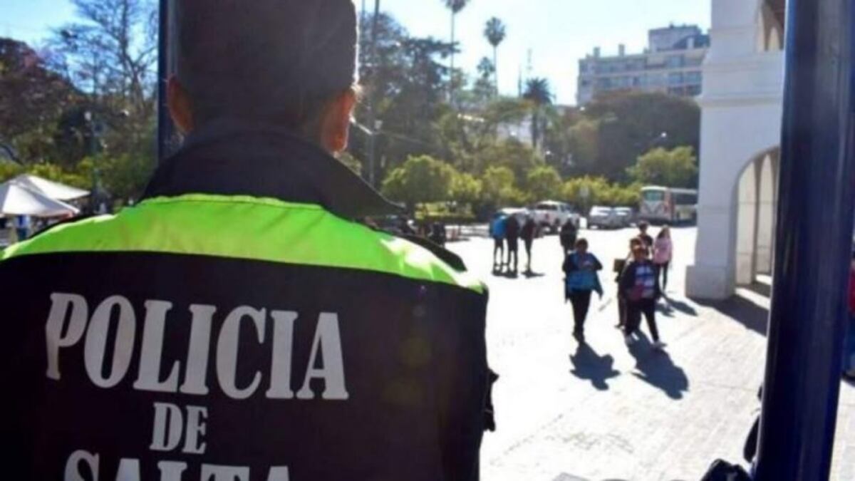 Policía de Salta (Foto la Gaceta)