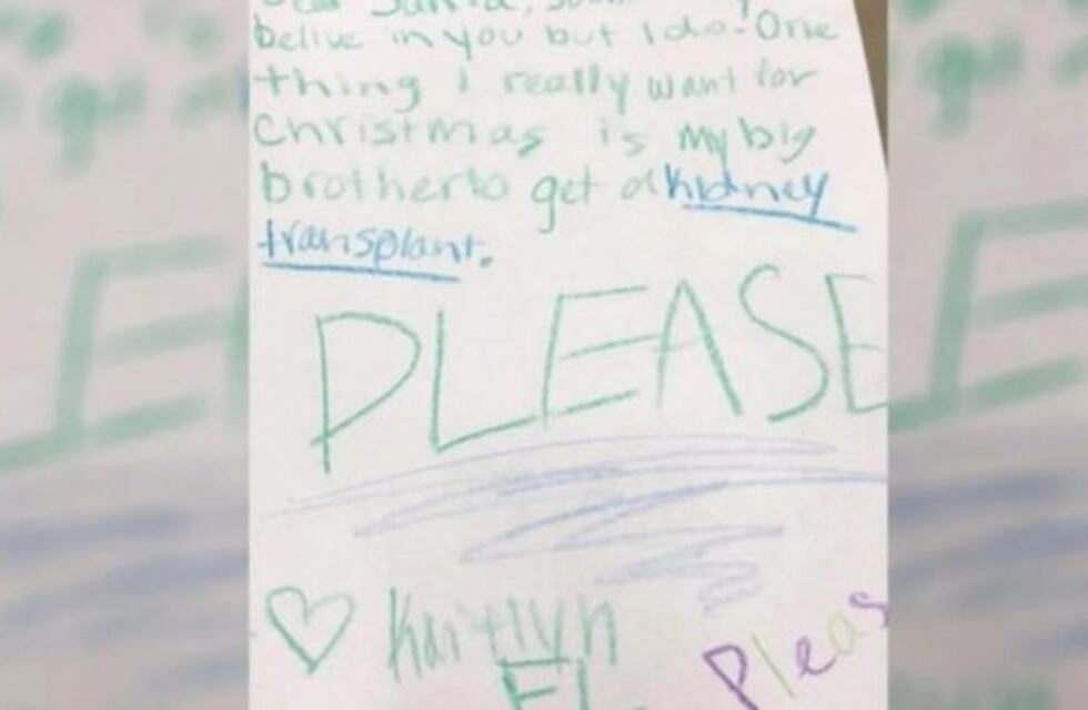 La desgarradora carta de una nena a Papá Noel