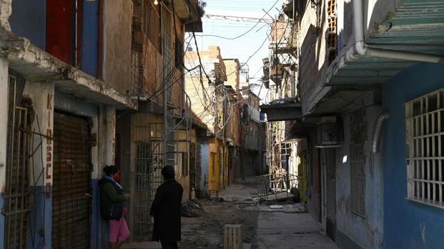 Barrio Padre Carlos Mugica. (AFP)