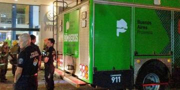 Incendio en hotel céntrico de Mar del Plata dejó 85 intoxicados (Foto: Diario La Capital)