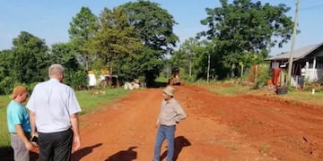 Las tareas tienen por finalidad mejorar las calles de los parajes\u002E