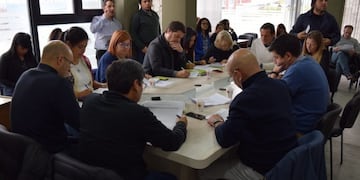 Sesión del Concejo Deliberante en Río Pipo