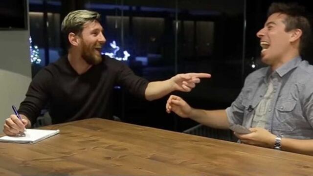 Inesperada confesiu00f3n de Lionel Messi en una divertida entrevista.