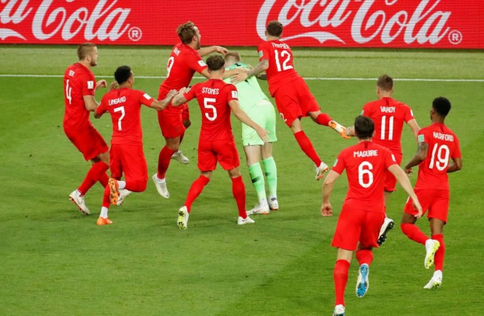 Rusia 2018: Inglaterra venció a Colombia por penales y avanzó a cuartos