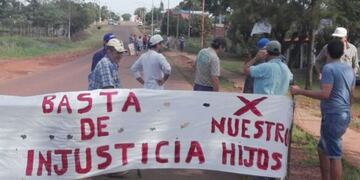 Corte en la Ruta 225