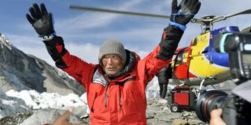 Yuichiro Miura (86) podría convertirse en el hombre más longevo en subir al Aconcagua\u002E