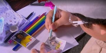 Pedro, un niño brasilero que dibujó figuritas de Rusia 2018 porque no tenía dinero para comprarlas\u002E