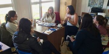 La Secretaria de Estado de Turismo, Valeria Pellizza, visitó El Chaltén