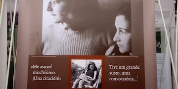 La muestra puede visitarse en el Museo de la Educación de Mendoza\u002E