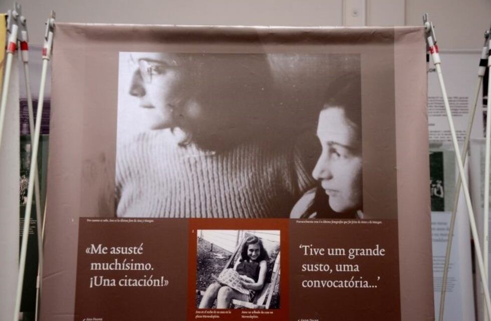 Llegó a Mendoza la muestra itinerante de Ana Frank