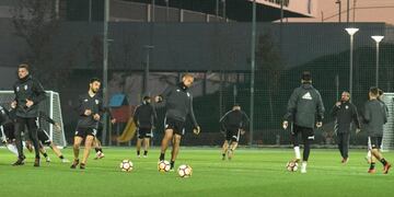 Entrenamiento de River\u002E (Twitter/ @CARPoficial)\u002E