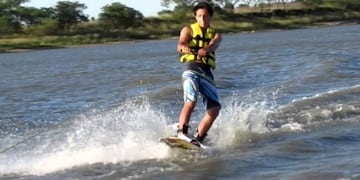 Deportes acuáticos en Chascomús