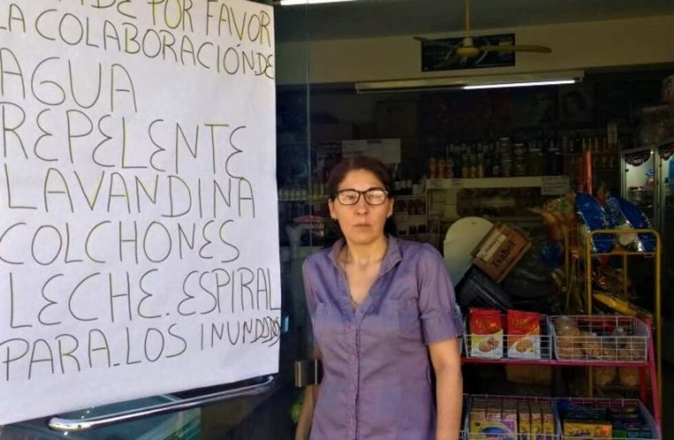 Vecina nacida en el Chaco, lanza colecta para ayudar a los inundados