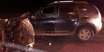 El auto que embistió a un \