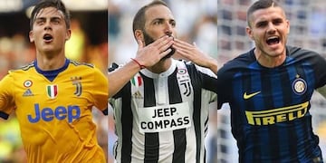 Web- Higuaín, Dybala e Icardi