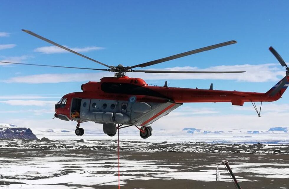 Así encontraron el helicóptero que aterrizo de emergencia en Catamarca